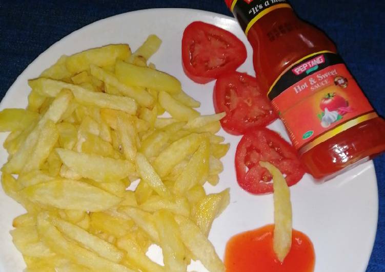 Recipe of Perfect Crispy French fries