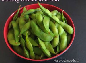 Foto resep Kacang Edamame Rebus