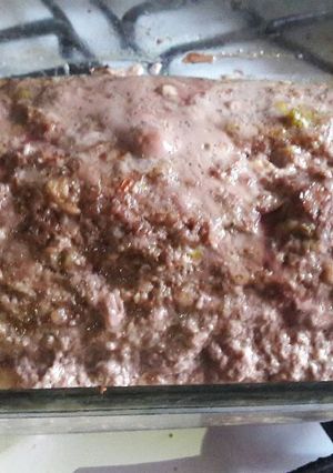 Una foto de Rollo de carne con jamón y queso