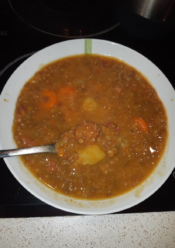 Una foto de Lentejas tradicionales Monsieur Cuisine 🍛