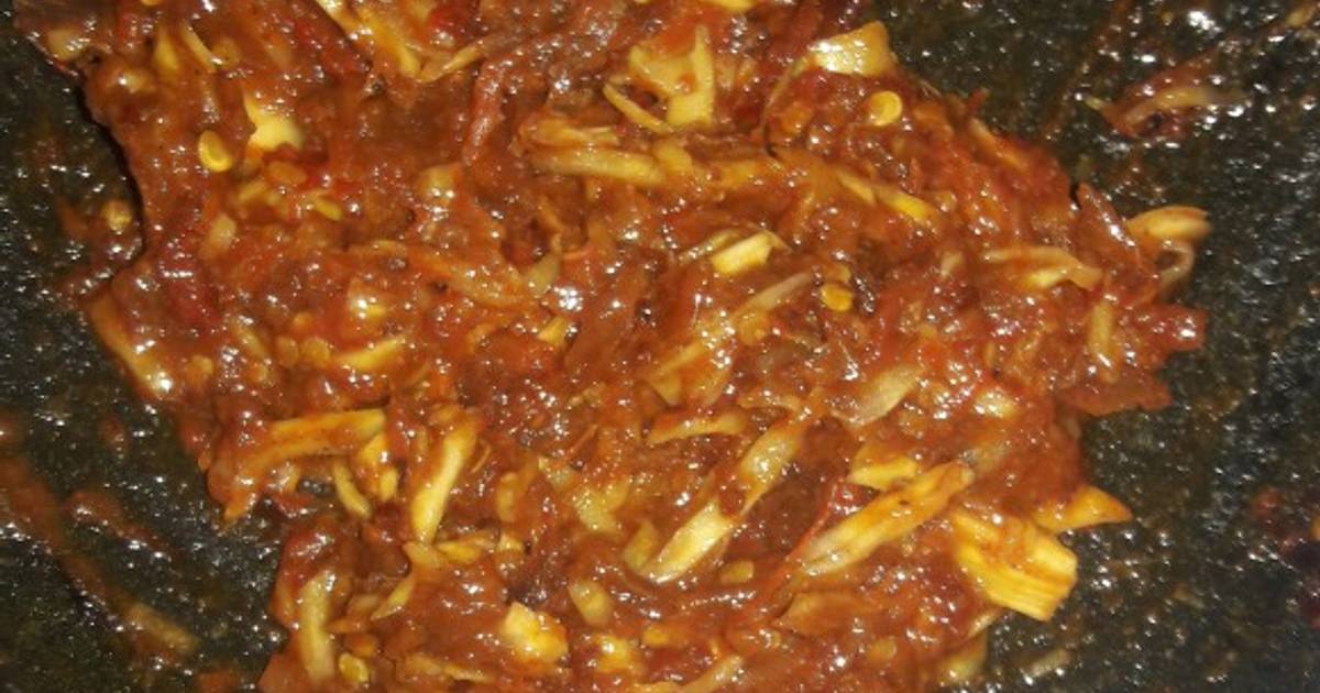 Resep Sambel Pencit Sambal Mangga Muda Oleh Bunda Sasi Cookpad