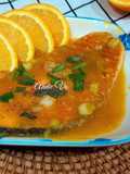 Salmon with Orange Sauce