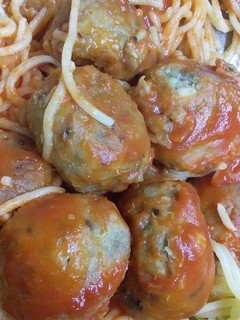 Una foto de Hamburguesas vegetarianas (albóndigas también!)🍝🤗