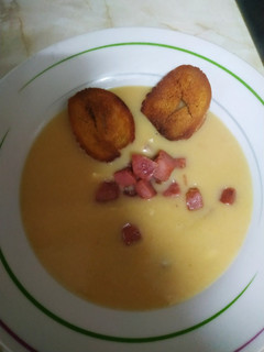 Una foto de Puré de cocido