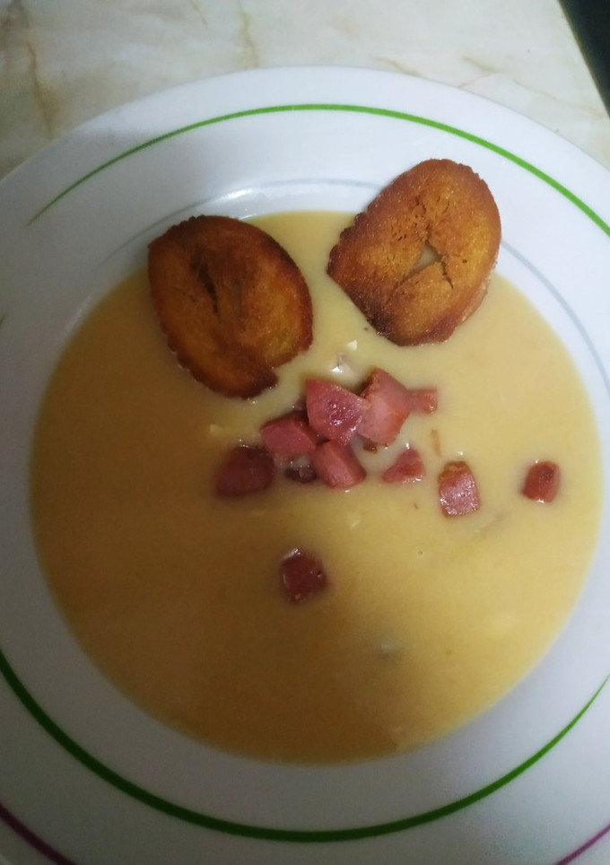 Una foto de Puré de cocido