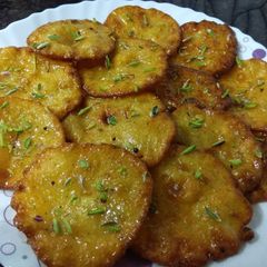 A picture of Rajasthani Mawa Malpua.