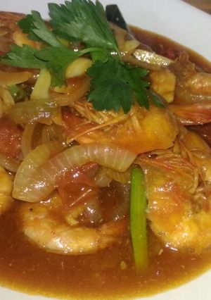 Foto resep Udang saos tiram