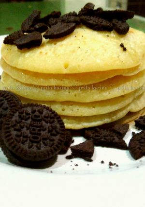 Foto resep Pancake Oreo enak dan simpel