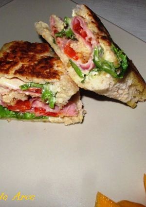 Una foto de Sándwich club