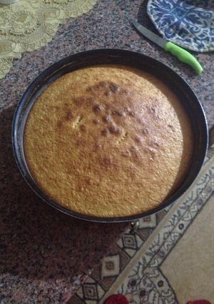 صورة لوصفة كيكة بالطحينة