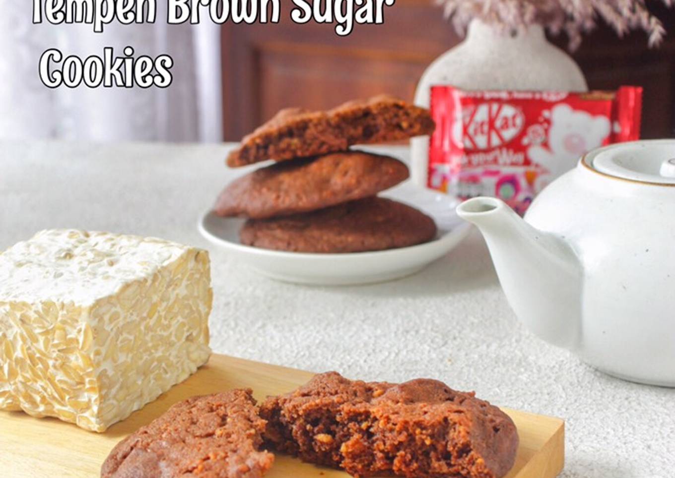 Tempeh Brown Sugar Cookies