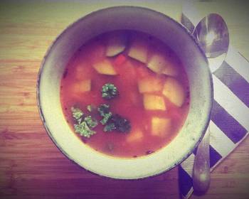 How To Making Recipe Veggie soup for family and friends Savory Delicious