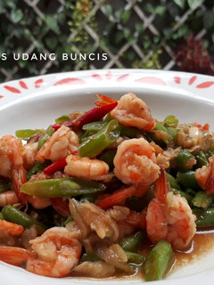 Foto resep Tumis Udang Buncis