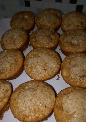 Una foto de Magdalenas de Avena y Manzana 🍎