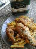 Pollo al ajillo, el verdadero