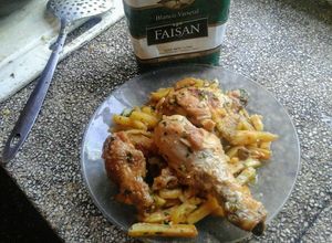 Una foto de Pollo al ajillo, el verdadero