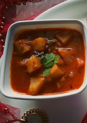 एप्पल करी (Apple Curry recipe in Hindi) रेसिपी मुख्य फोटो