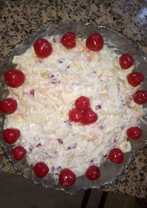 A picture of Russian salad.