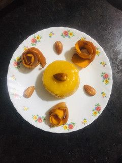 மாம்பழபுட்டிங்(mango pudding recipe in tamil) செய்முறை முக்கிய புகைப்படம்