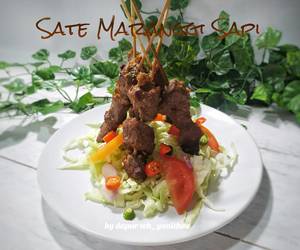 Resep mudah Sate Maranggi Sapi Lezat Mantap