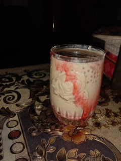 A picture of Banana Peanut Butter Shake 🥂.