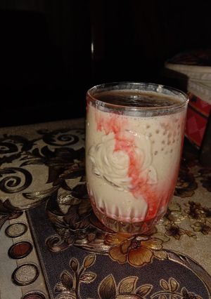 A picture of Banana Peanut Butter Shake 🥂.