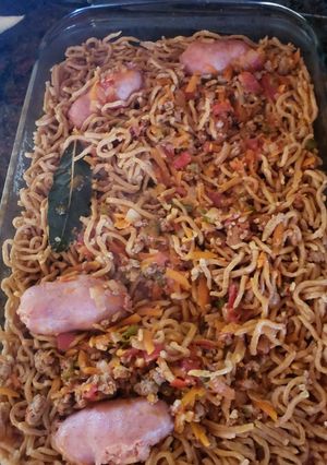 Una foto de Fideos caseros harina de Salvado