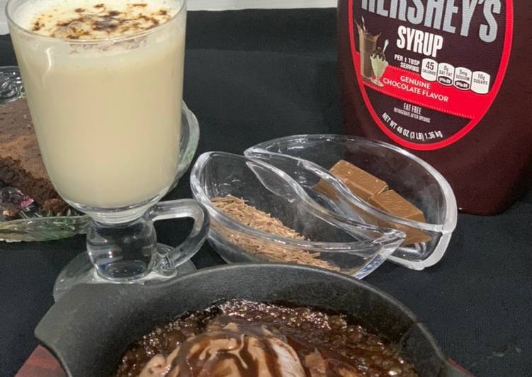 Easiest Way to Make Any-night-of-the-week Chocolate Sizzling Ice Brownie