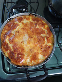 Una foto de Pastel de verduras con base de Boniato