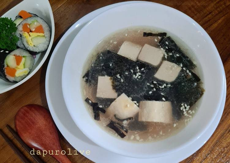 Resep Sup Rumput Laut Tanpa Miso Yang Lezat