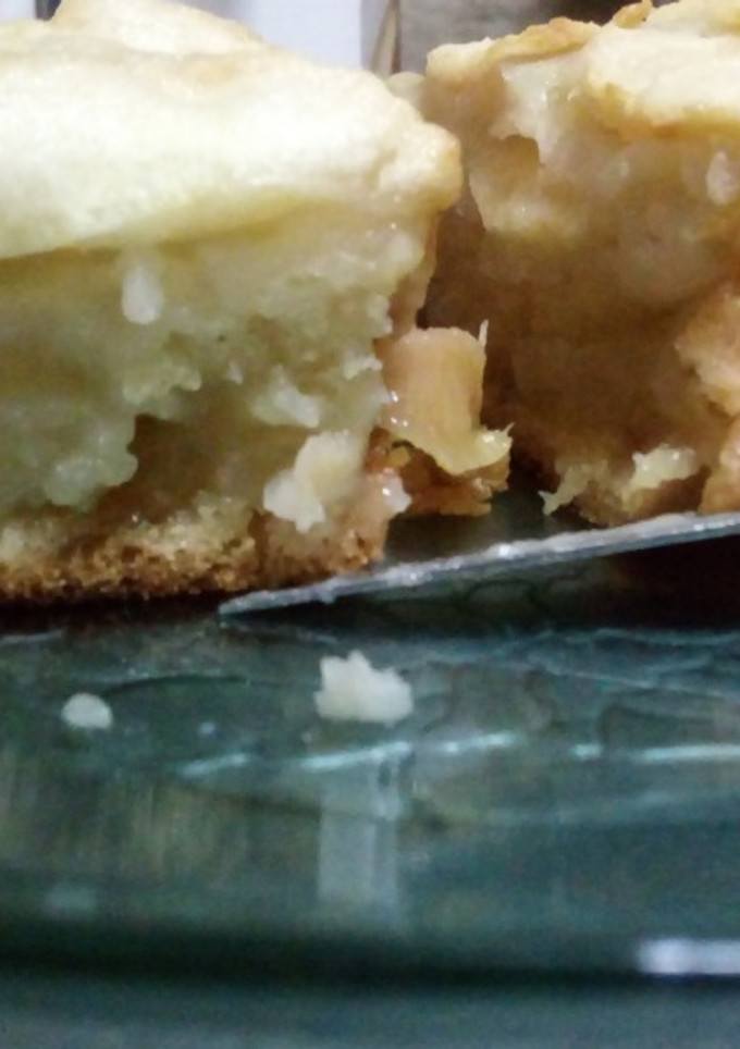 Una foto de Budín de manzana 🍎 (apto vegano)