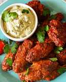 Alitas de pollo al chipotle