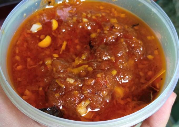 Cara praktis membuat Sambel bawang ala Bu Rudy untuk Hari Raya dijamin nikmat