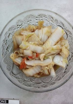 Foto resep Tumis sawi putih simpel