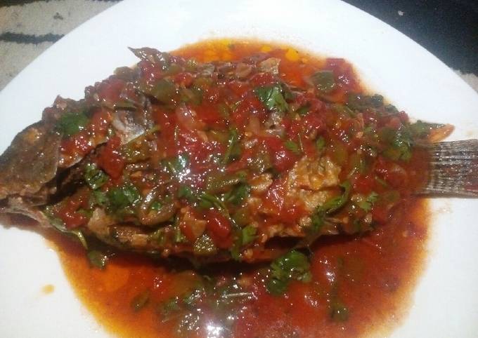 Wet fry fish Recipe by Beryl otieno - Cookpad