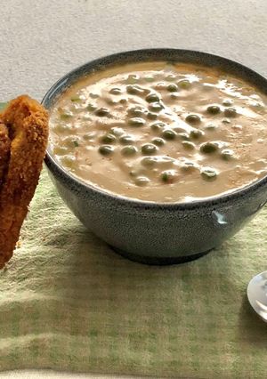 A picture of Vegetable Stew (Green Peas).