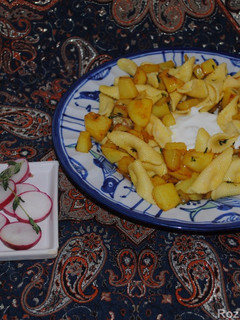 عکسی از دستور پاستا سیب زمینی