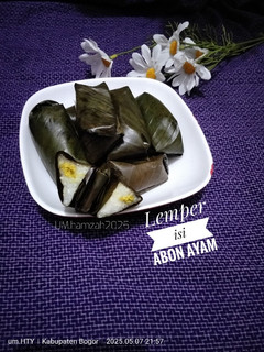 Foto resep Lemper Isi Abon Ayam