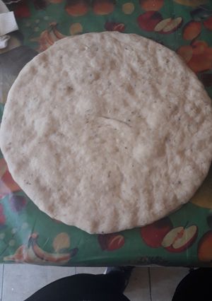Una foto de PrePizza casera