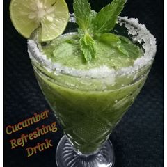 A picture of Cucumber refreshing drink.
