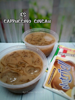 Foto resep 313.Es Cappuccino Cincau
