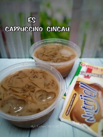 Langkah Mudah untuk Membikin Resep 313.Es Cappuccino Cincau yang Lezat Sekali Anti Ribet, Uenak Banget
