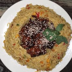A picture of Quick And Easy vegetables fried rice.