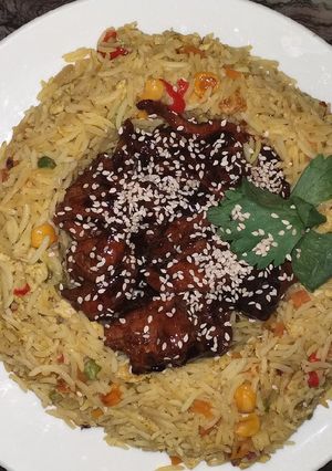 A picture of Quick And Easy vegetables fried rice.