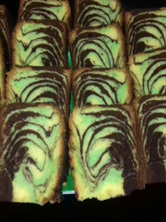 Foto resep Bolu marmer coklat pandan
