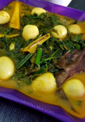 Foto resep Gulai Pakis Telur Puyuh