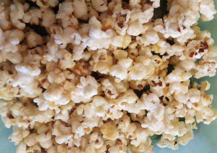 Sugar and butter popcorn!