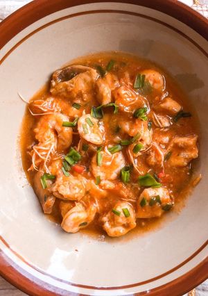 Foto resep Ayam Udang Pedas Manis