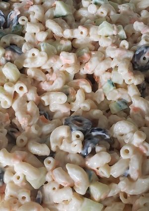 A picture of Sweet-ish Macaroni Salad.