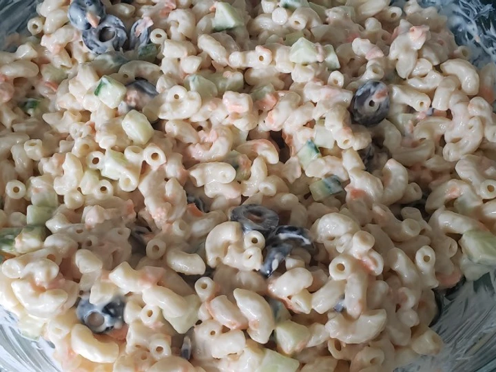 Easy Way Make Sweet-ish Macaroni Salad the So Delicious Delicious